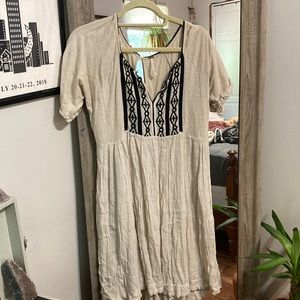 Free People Embroidered Dress